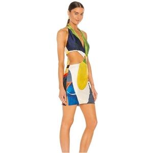 Farai London Original Multi Colored Mini Dress